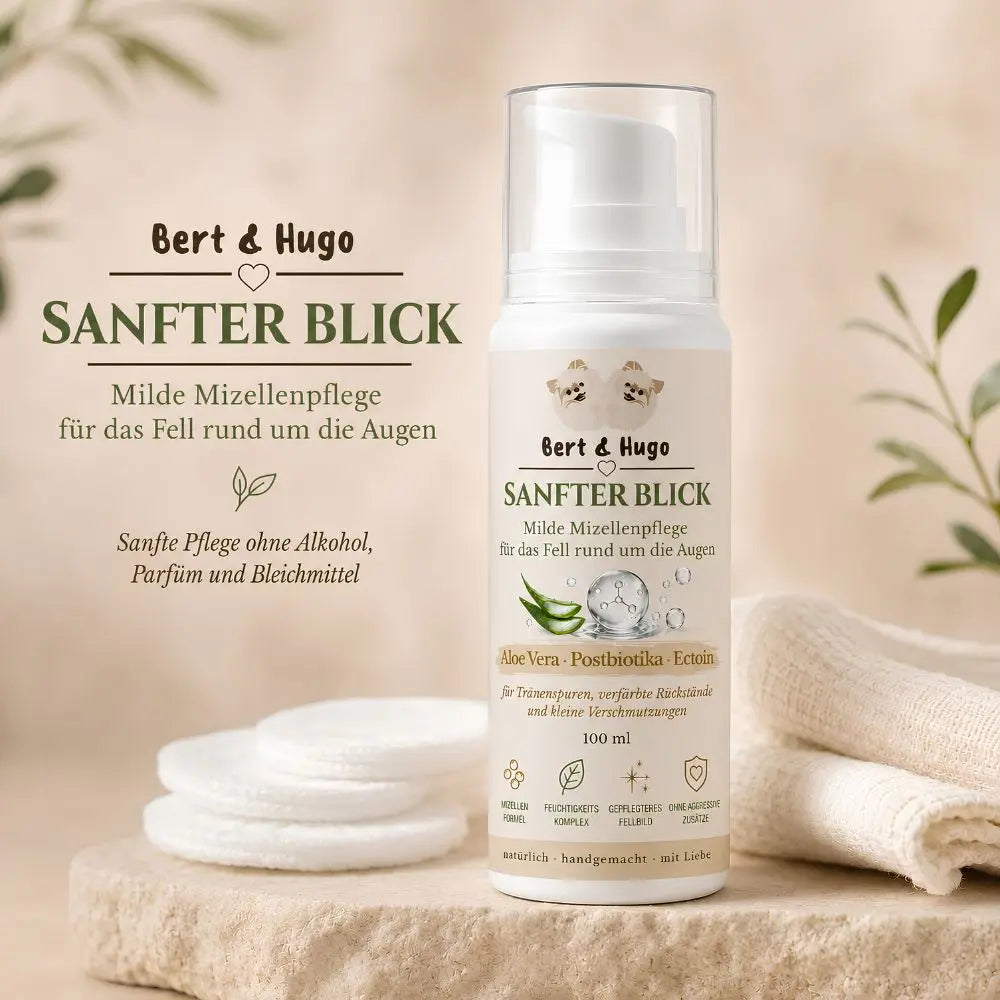 Sanfter Blick - Milde Mizellenpflege für das Fell rund um die Augen (100 ml)